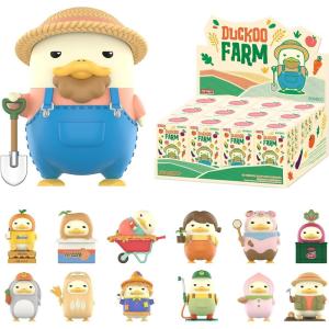 imagePOP MART DUCKOO Farm Blind Box Figures Random Design Box Toys for Modern Home Decor Collectible Toy Set for Desk Accessories 12PCFarm