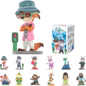 imagePOP MART Disney Zootopia Next Adventure Series Blind Box Figures Collectible Toys Home Decorations Holiday Birthday Gifts for Girls and Boys Single BoxSingle Box