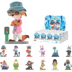 imagePOP MART Disney Zootopia Next Adventure Series Blind Box Figures Collectible Toys Home Decorations Holiday Birthday Gifts for Girls and Boys Single BoxWhole Set