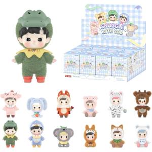 imagePOP MART HACIPUPU Snuggle with You Series Blind Box Figures Collectible Toys Home Decorations Holiday Birthday Gifts for Girls and Boys Single BoxWhole Set