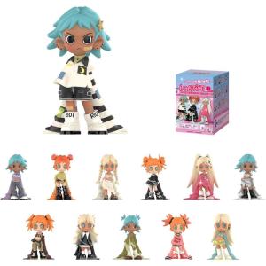 imagePOP MART Lil Peach Riot Loading Series Figures 12PCs Blind Box Figures Random Design Action Figures Collectible Toys Home Decorations Holiday Birthday Gifts Whole SetPink