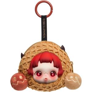 imagePOP MART SKULLPANDA You Found MeSeries Earphone BagMoldy Muffin Portable Earbuds Case for Apple Samsung JBL Headphone Earbud Protective Carrying Case BagPranky Peanut