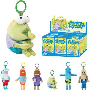 imagePOP MART Spongebob  Bikini Bottom Buddies  Whimsical Plush Blind Box 6PCs Blind Box Figures Random Design Action Figures Collectible Toys Home Decorations Whole SetWhole Set