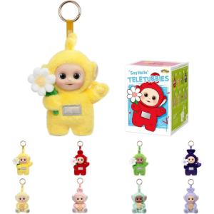 imagePOP MART Teletubbies Say Hello Series Blind Box Pendant Collectible Plush Toys Holiday Birthday Gifts for Girls and Boys Single BoxSingle Box