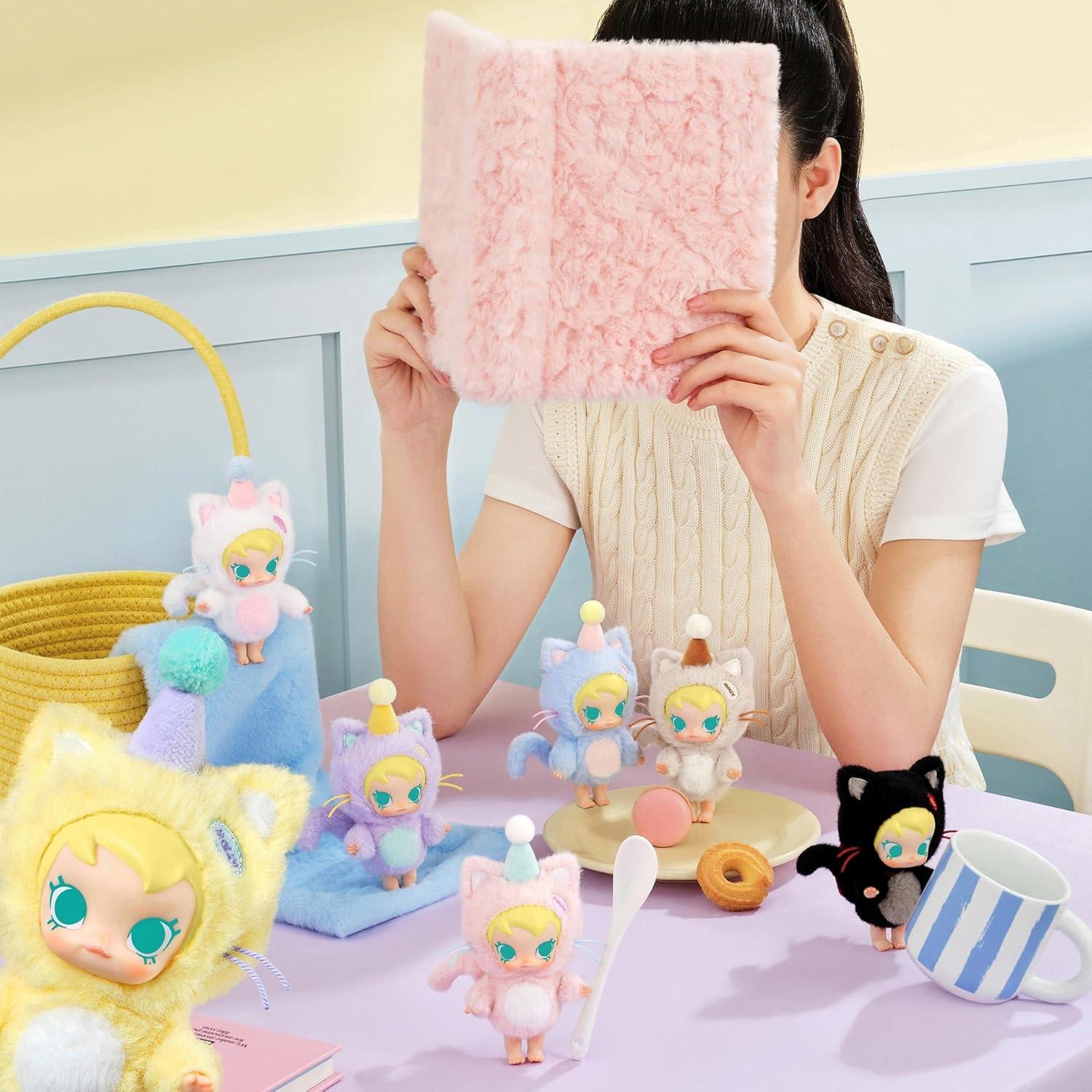 imagePOP MART Baby Molly Pocket Friends SeriesVinyl Plush Pendant Blind Box Figures Random Design Action Figures Collectible Toys Home Decorations Single BoxBaby Molly Pocket Friends