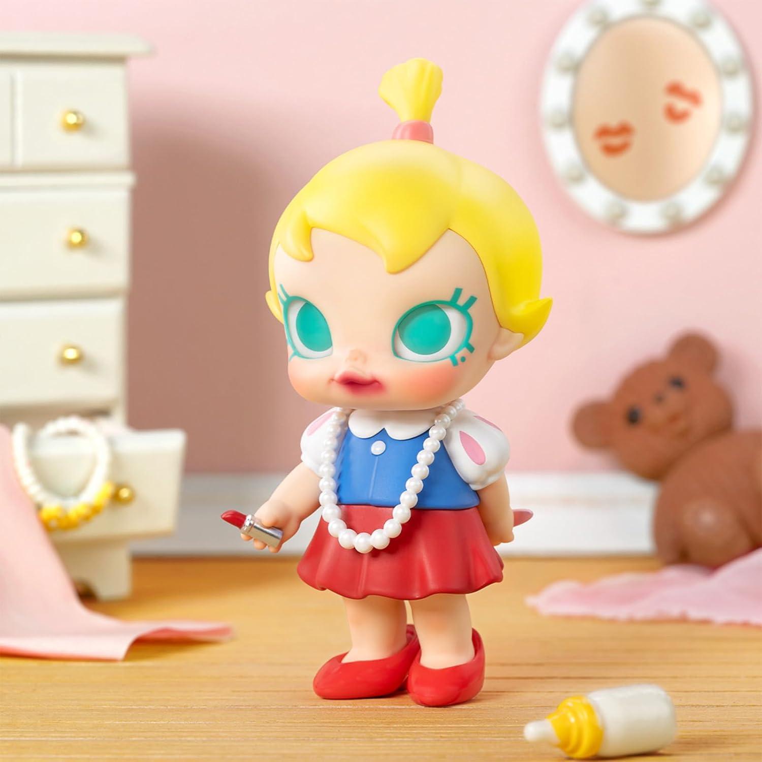 imagePOP MART Baby Molly When I was ThreeSeries Figures 12PCs Baby Molly Blind Box Figures Random Design Action Figures Collectible Toys Home Decorations Holiday Birthday Gifts Whole SetBaby Molly When I Was Three