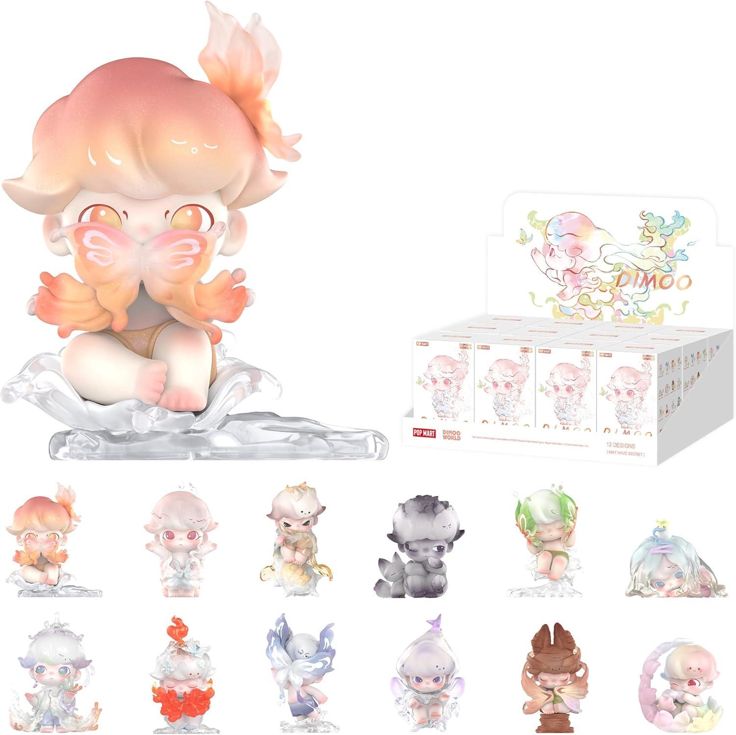 imagePOP MART DIMOO Shapes in Nature Series Figures 12PCs Blind Box Figures Random Design Action Figures Collectible Toys Home Decorations Holiday Birthday Gifts for Girls and Boys Whole SetDimoo Shapes in Nature