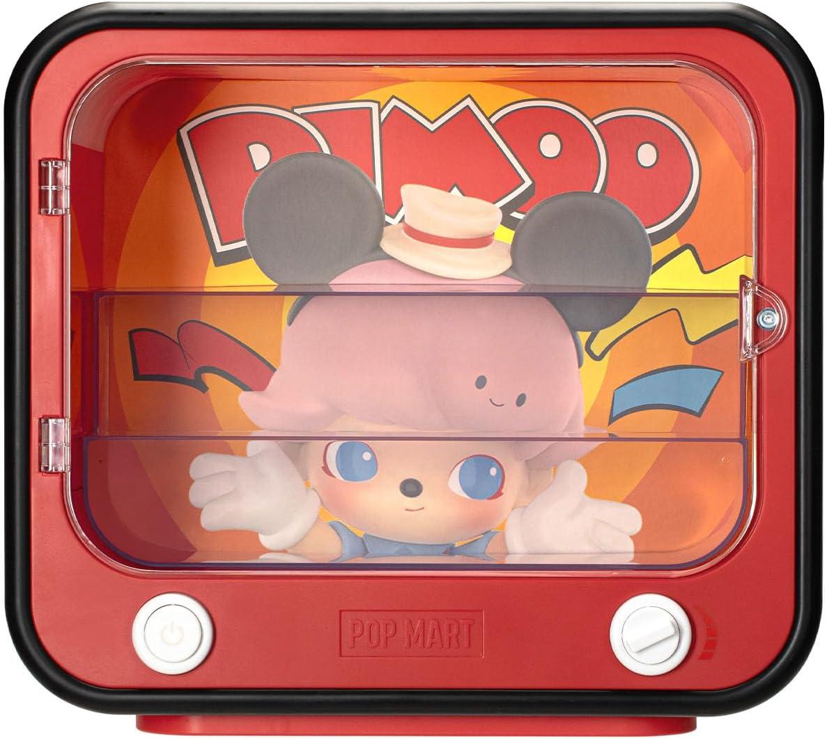imagePOP MART DIMOO World  Disney SeriesTV Set Luminous Display Container Display Container Case for Blind Box Toys Collection