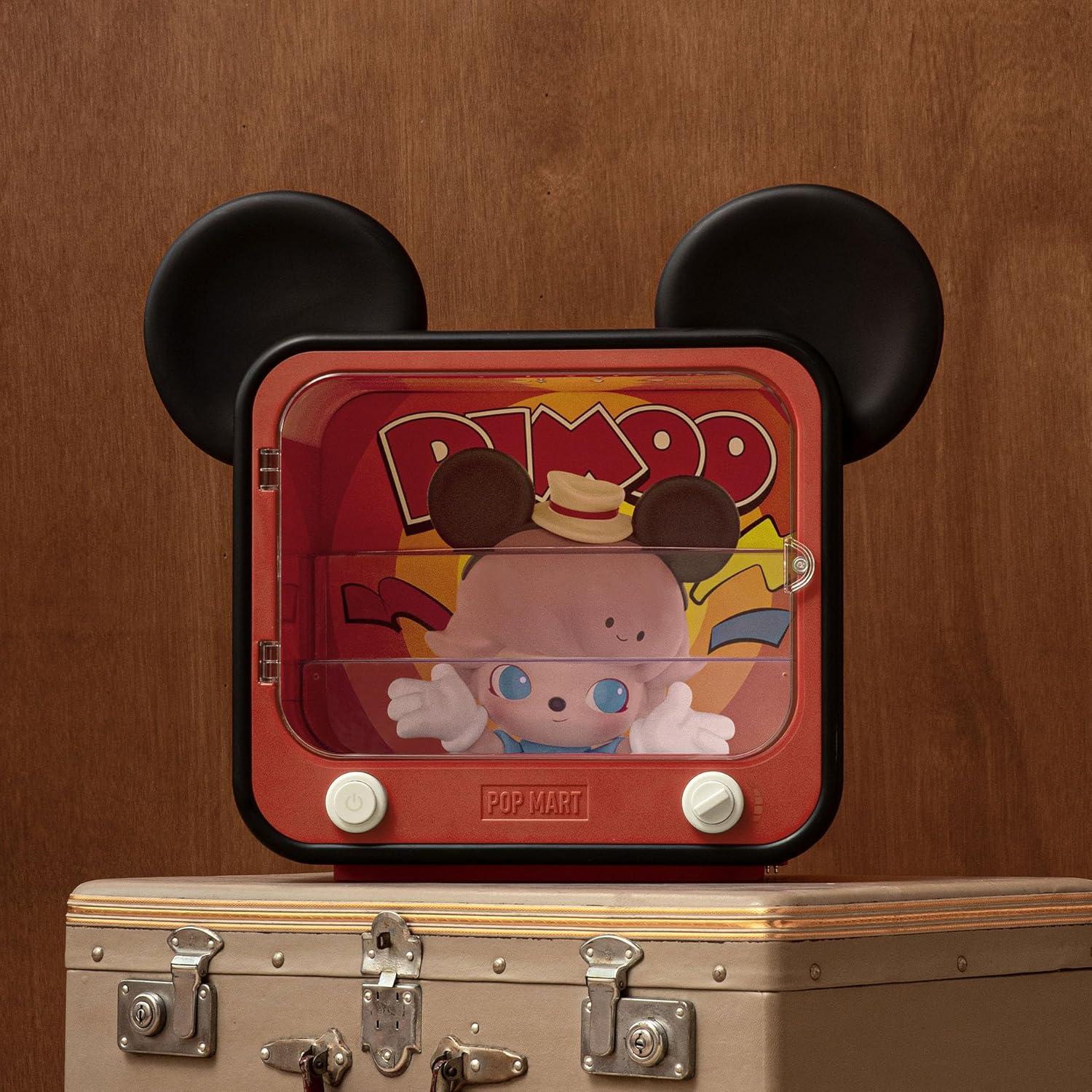 imagePOP MART DIMOO World  Disney SeriesTV Set Luminous Display Container Display Container Case for Blind Box Toys Collection