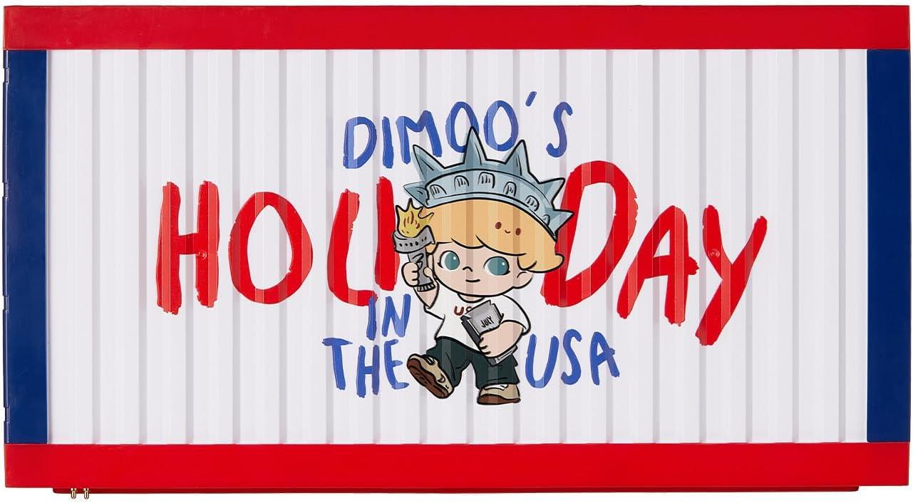 imagePOP MART DIMOOS Holiday in The USA SeriesLuminous Display ContainerDisplay Container Case for Blind Box Toys Collection