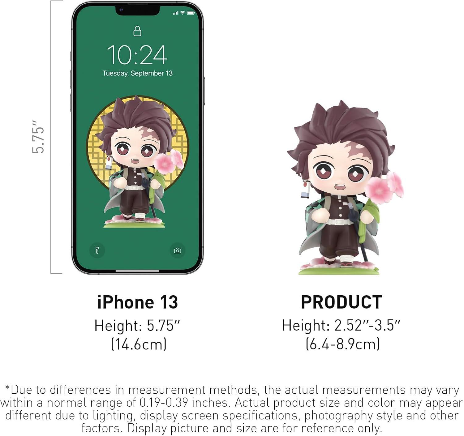 imagePOP MART Demon Slayer Birth Flower Series Figures Blind Box Figures Random Design Action Figures Collectible Toys Home Decorations Holiday Birthday Gifts Single BoxKimetsu No Yaiba Birth Flower Series Figures