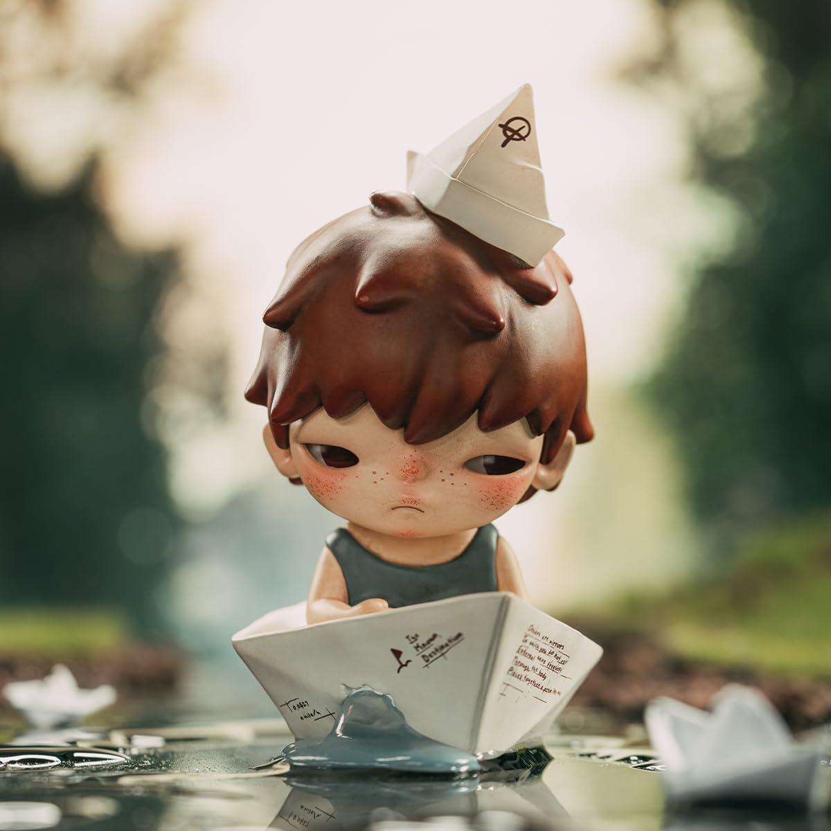 imagePOP MART HIRONO Little Mischief Series 12PCs Hirono Blind Box Figures Random Design Action Figures Collectible Toys Home Decorations Holiday Birthday Gifts for Girls and Boys Whole SetLittle Mischief