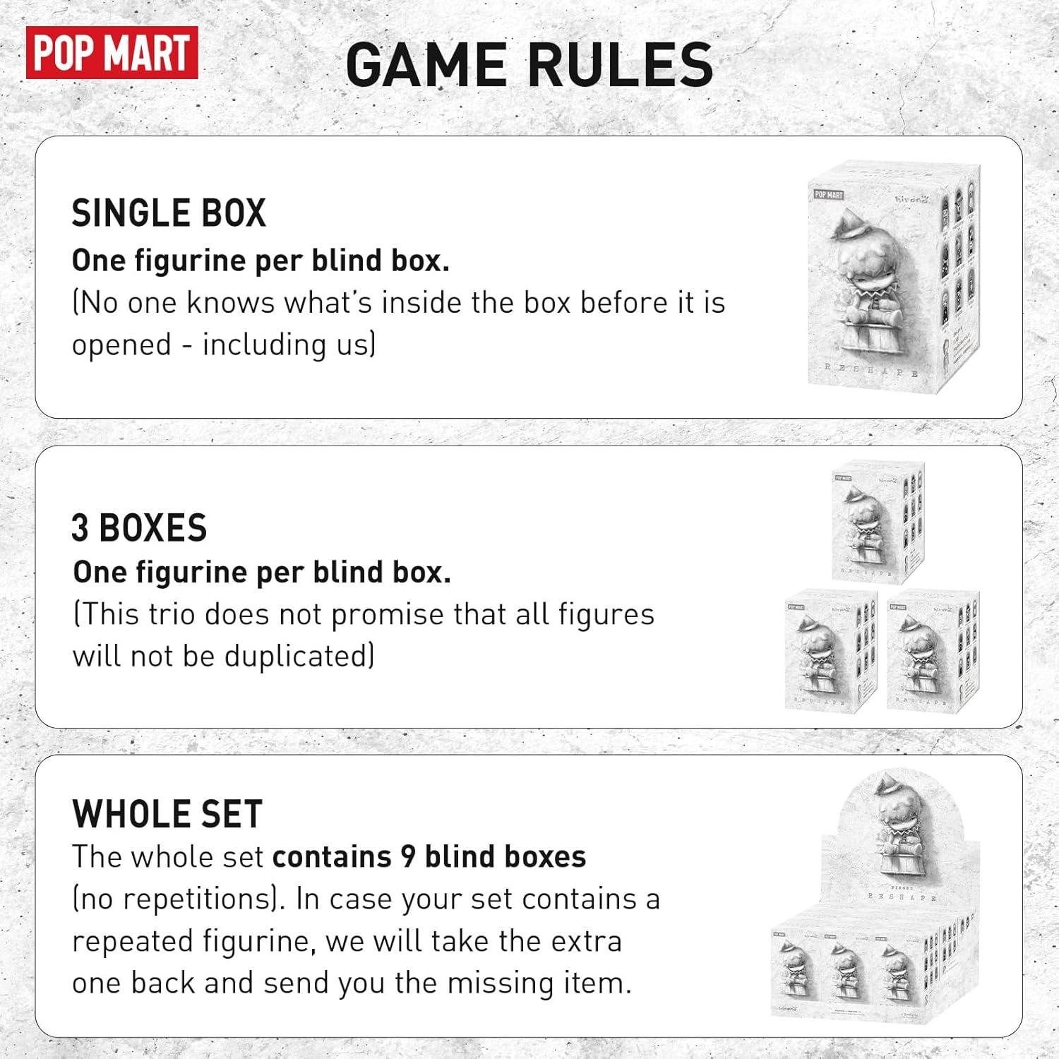 imagePOP MART HIRONO Reshape Series Blind Box Action Figures Collectible Toys Home Decorations Holiday ampamp Birthday Gifts for Girls ampamp BoysHirono Reshape