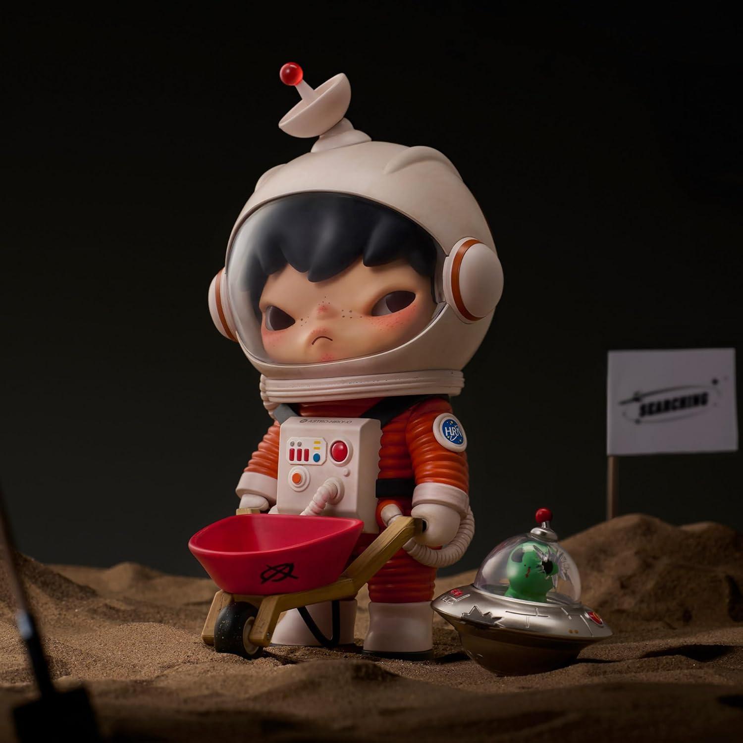 imagePOP MART Hirono Search for Aliens Figurine 709 inches Height Toys for Modern Home Decor Collectible Toy Set for Desk Accessories