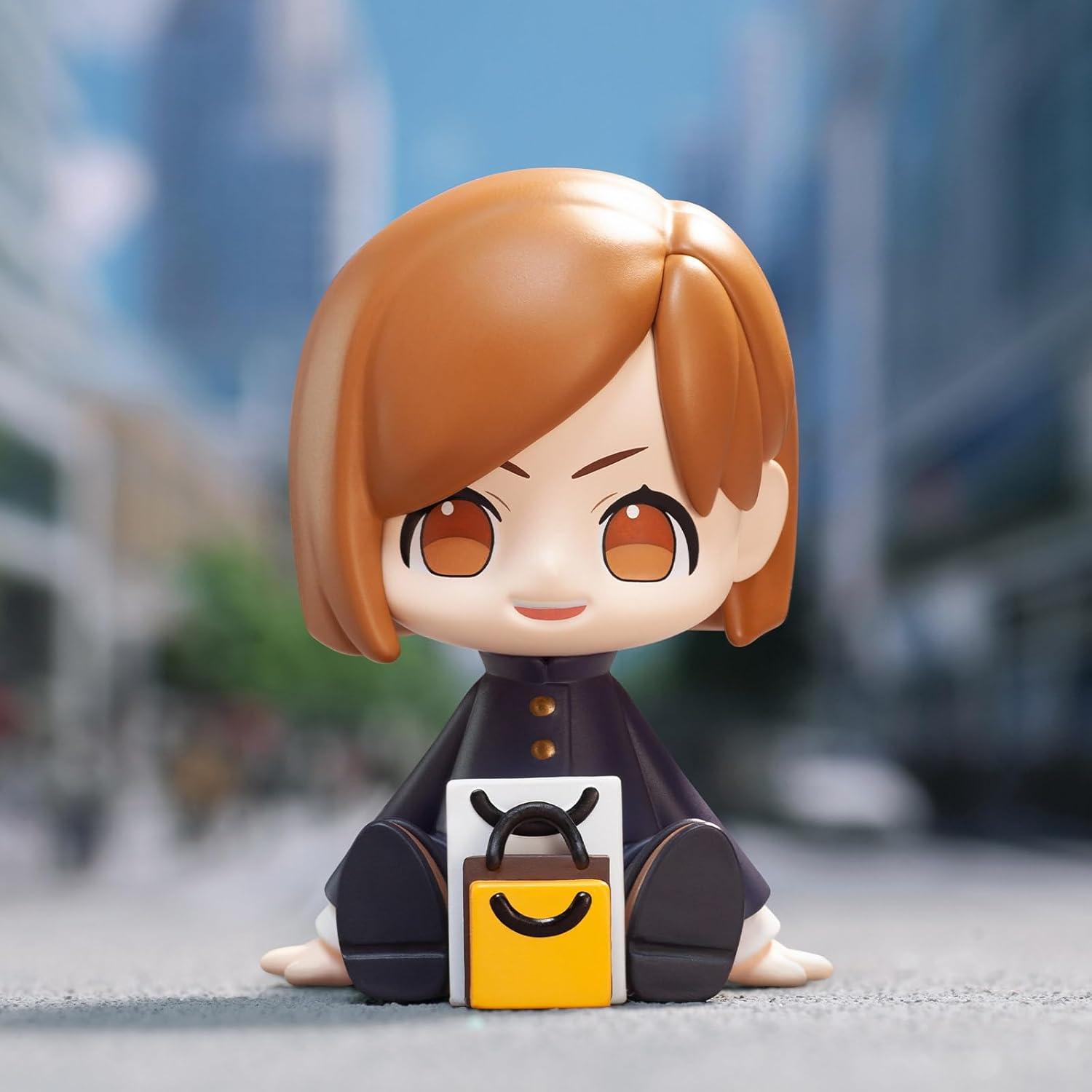 imagePOP MART Jujutsu Kaisen Uniform Series Figures Blind Box Figures Random Design Action Figures Collectible Toys Home Decorations Holiday Birthday Gifts Single Box