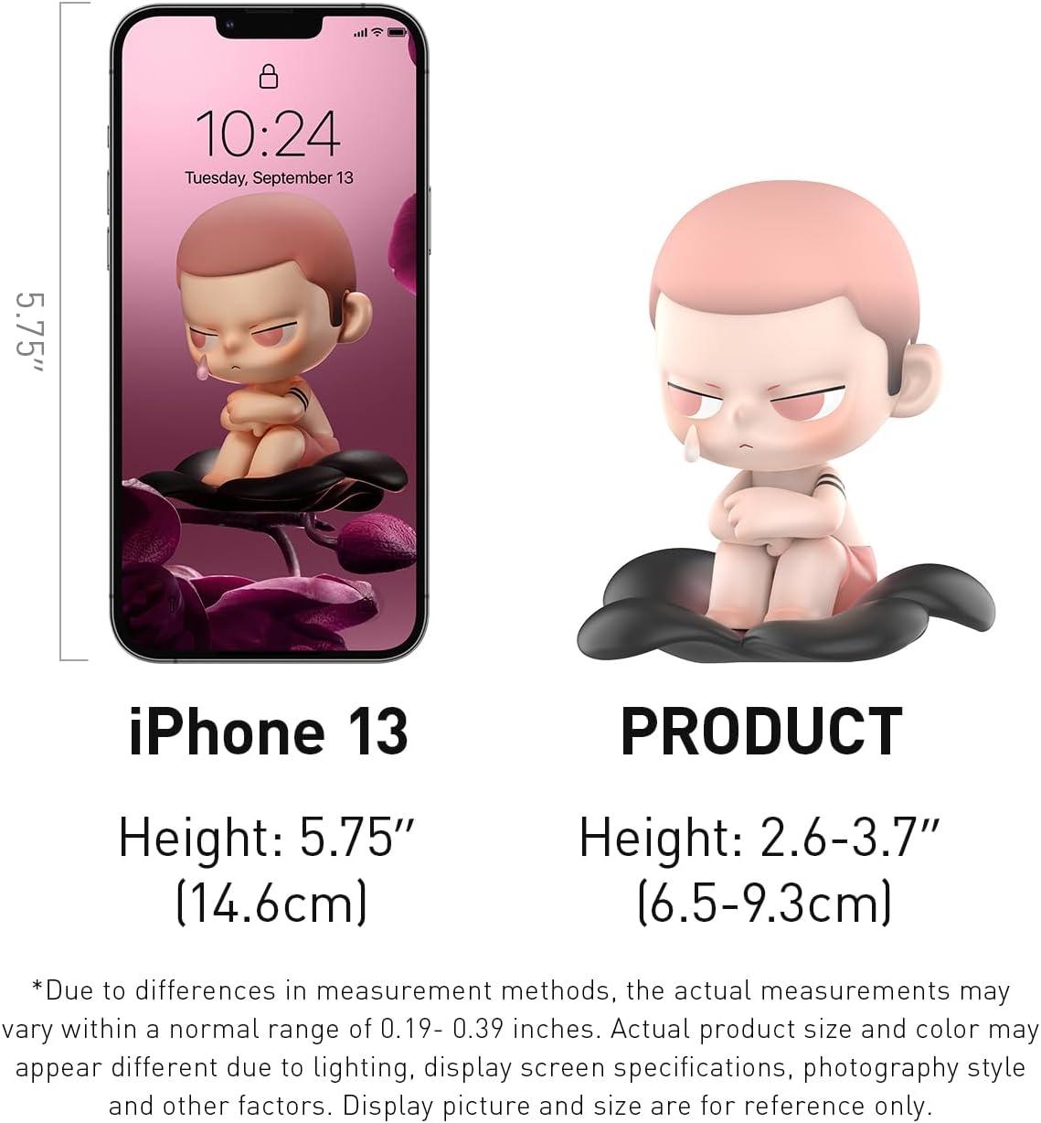 imagePOP MART Kubo Breathing in Series Blind Box Figures Random Design Action Figures Collectible Toys Home Decorations Holiday Birthday Gifts for Girls and Boys Single BoxKubo Breathing in Series Figures