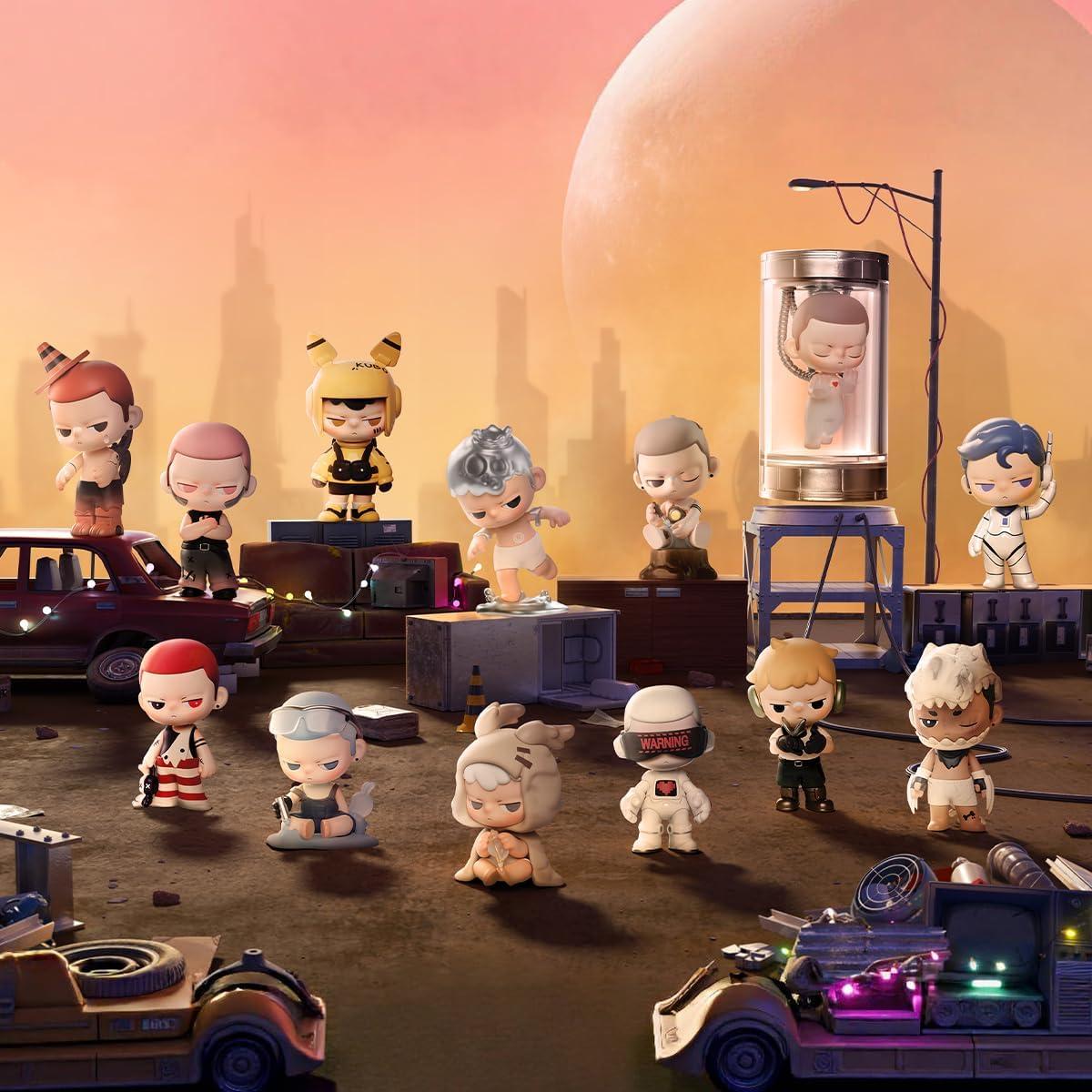 imagePOP MART Kubo City of Sunset Series Blind Box Figures Random Design Action Figures Collectible Toys Home Decorations Holiday Birthday Gifts for Girls and Boys Whole SetKubo City of Sunset