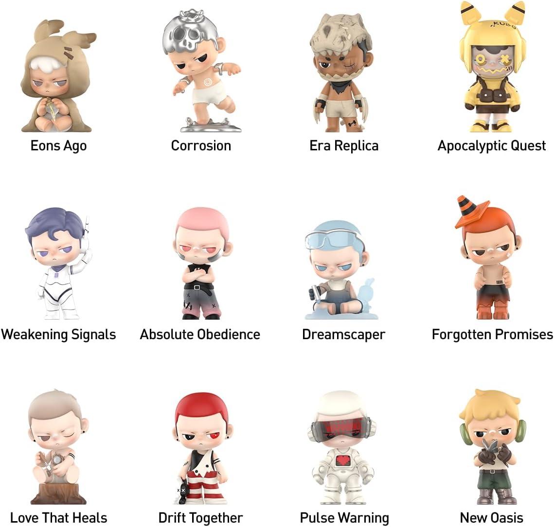 imagePOP MART Kubo City of Sunset Series Blind Box Figures Random Design Action Figures Collectible Toys Home Decorations Holiday Birthday Gifts for Girls and Boys Whole SetKubo City of Sunset