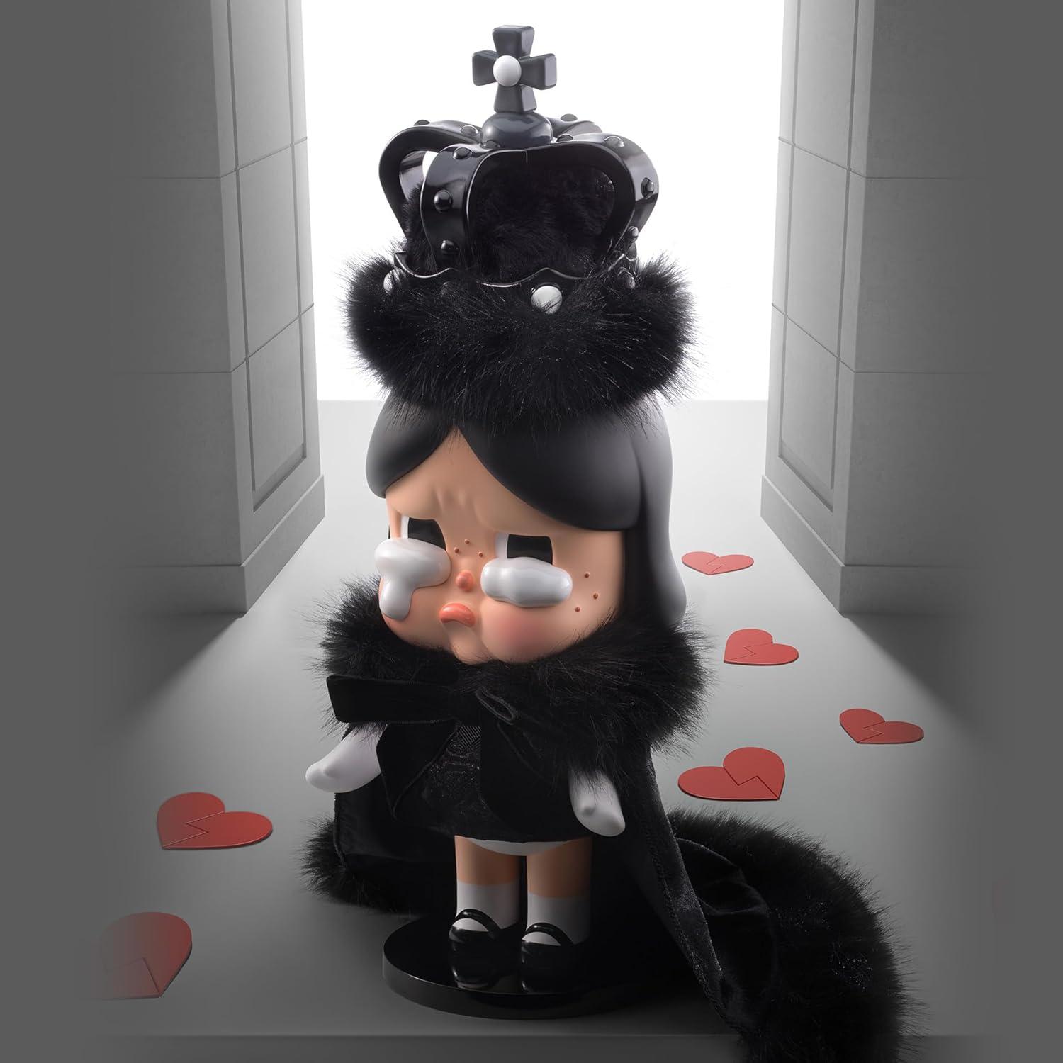 imagePOP MART MEGA Crybaby 400 The Queen of Broken Heart 1496 Inch Height Toys for Modern Home Dcor Collectible Art Toy