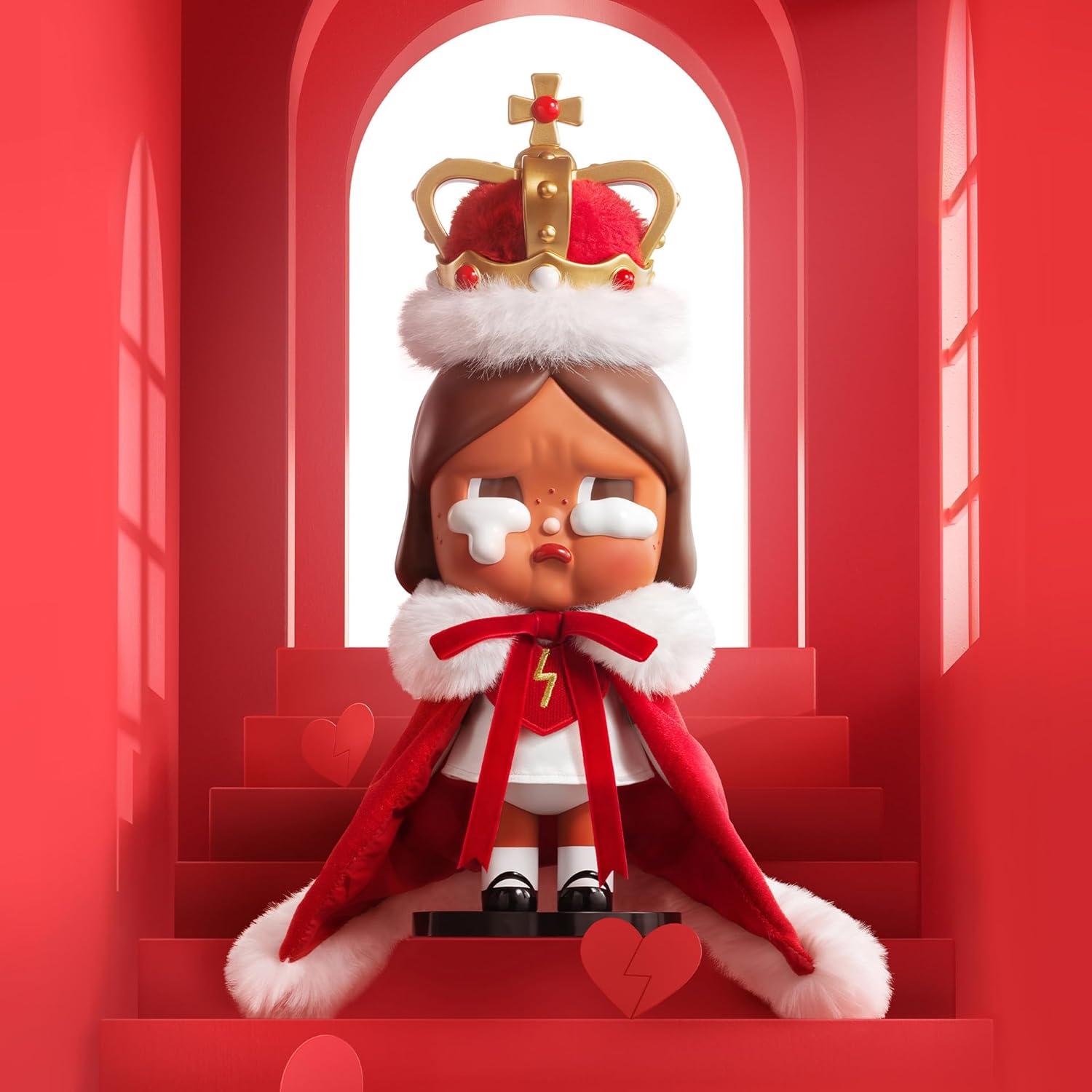 imagePOP MART MEGA Crybaby 400 The Queen of Broken Heart 1496 Inch Height Toys for Modern Home Dcor Collectible Art Toy