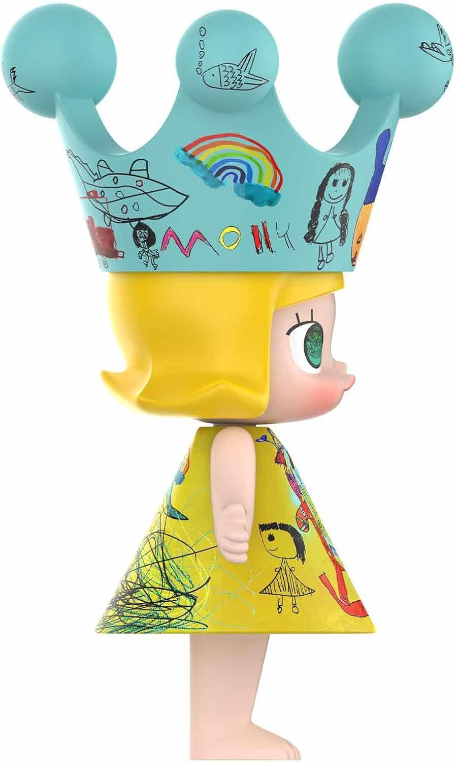 imagePOP MART MEGA Royal Molly 400 Childishness 1516in385cm Figurine Toys for Mordern Home Dcor Collectible Art Toy 1PC
