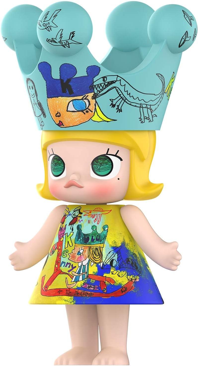 imagePOP MART MEGA Royal Molly 400 Childishness 1516in385cm Figurine Toys for Mordern Home Dcor Collectible Art Toy 1PC