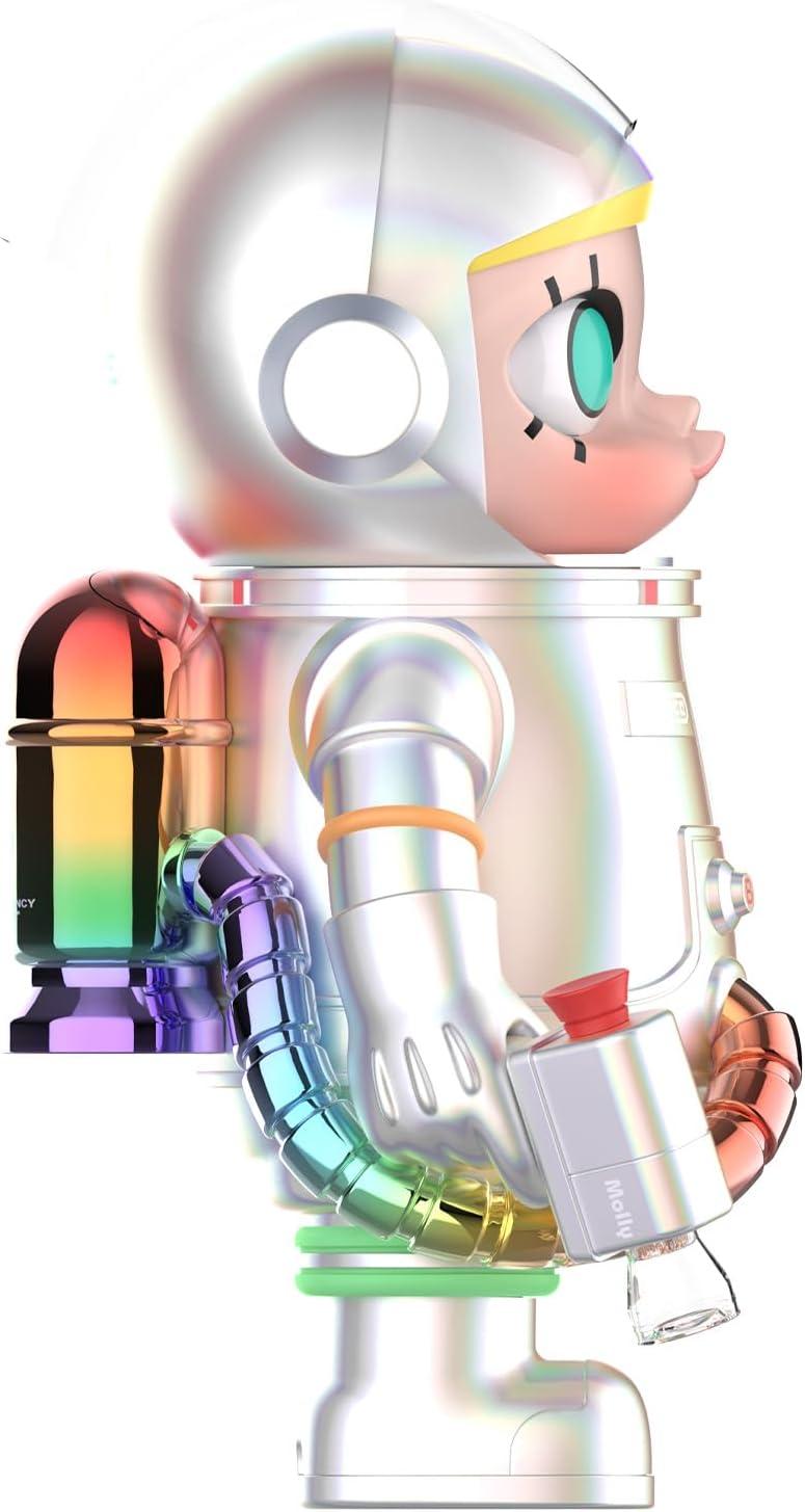 imagePOP MART MEGA Space Molly 400 Rainbow 20 116in295cm Figurine Toys for Mordern Home Dcor Collectible Art Toy