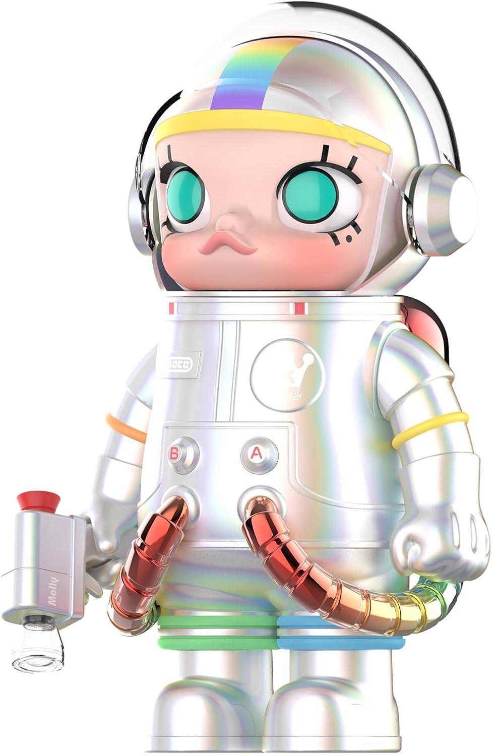 imagePOP MART MEGA Space Molly 400 Rainbow 20 116in295cm Figurine Toys for Mordern Home Dcor Collectible Art Toy