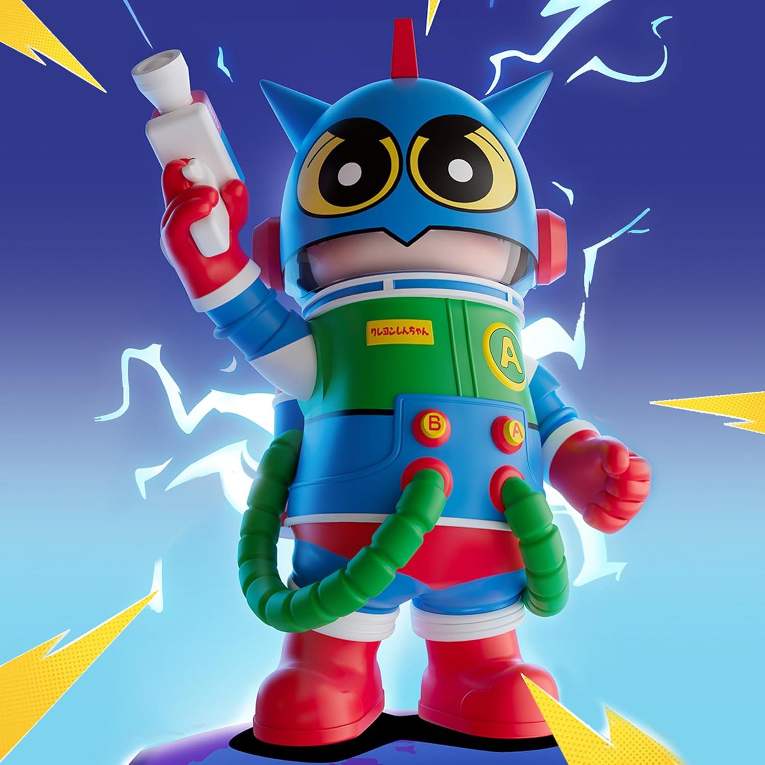 imagePOP MART MEGA Space Molly 400100 Crayon Shinchan Figurines Toys for Mordern Home Dcor Collectible Art Toy