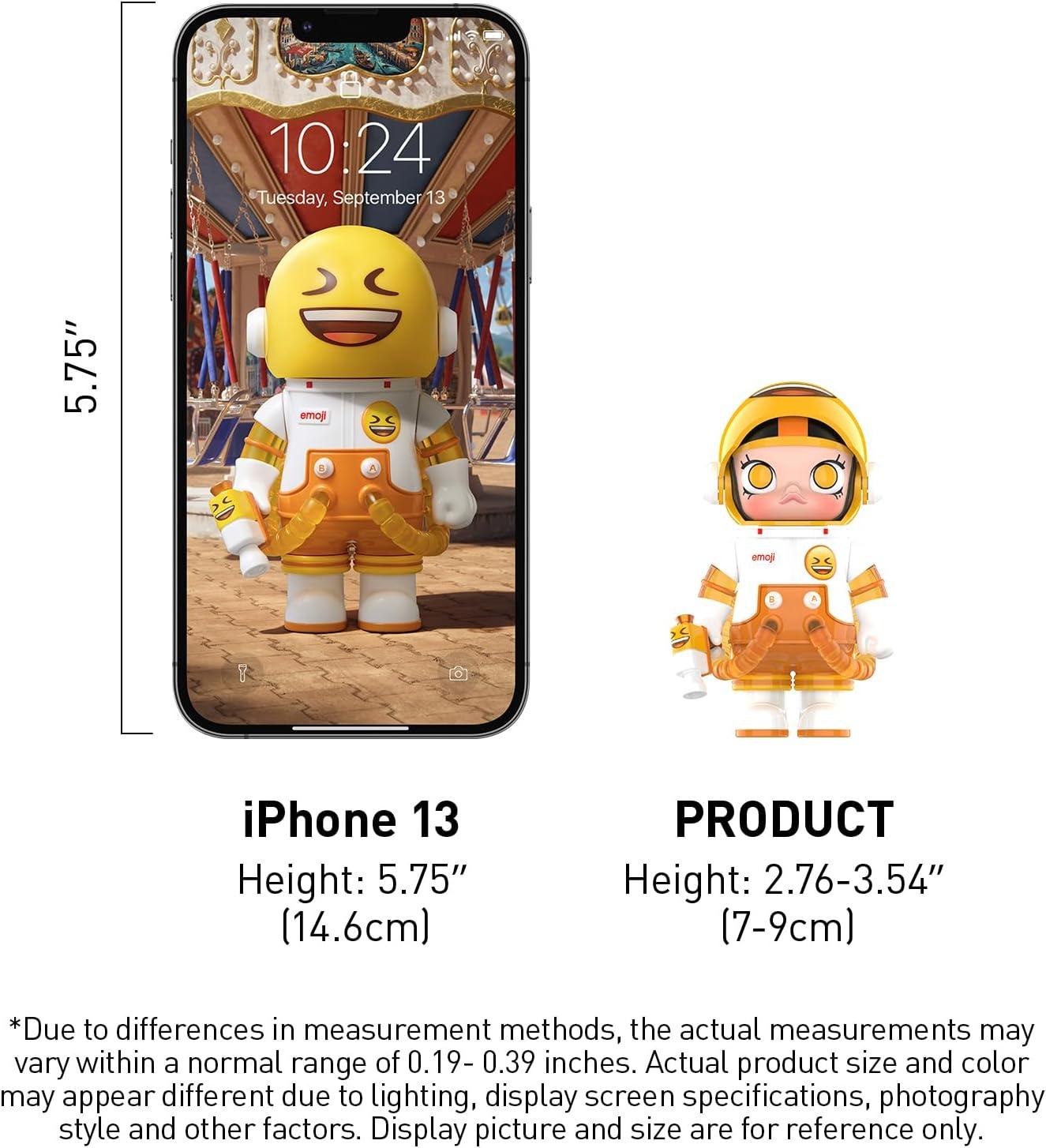 imagePOP MART Mega Space Molly 100  Emoji Series Molly Blind Box Figures Random Design Action Figures Collectible Toys Home Decorations Holiday Birthday Gifts for Girls and Boys Whole SetMega Space Molly 100  Emoji Series