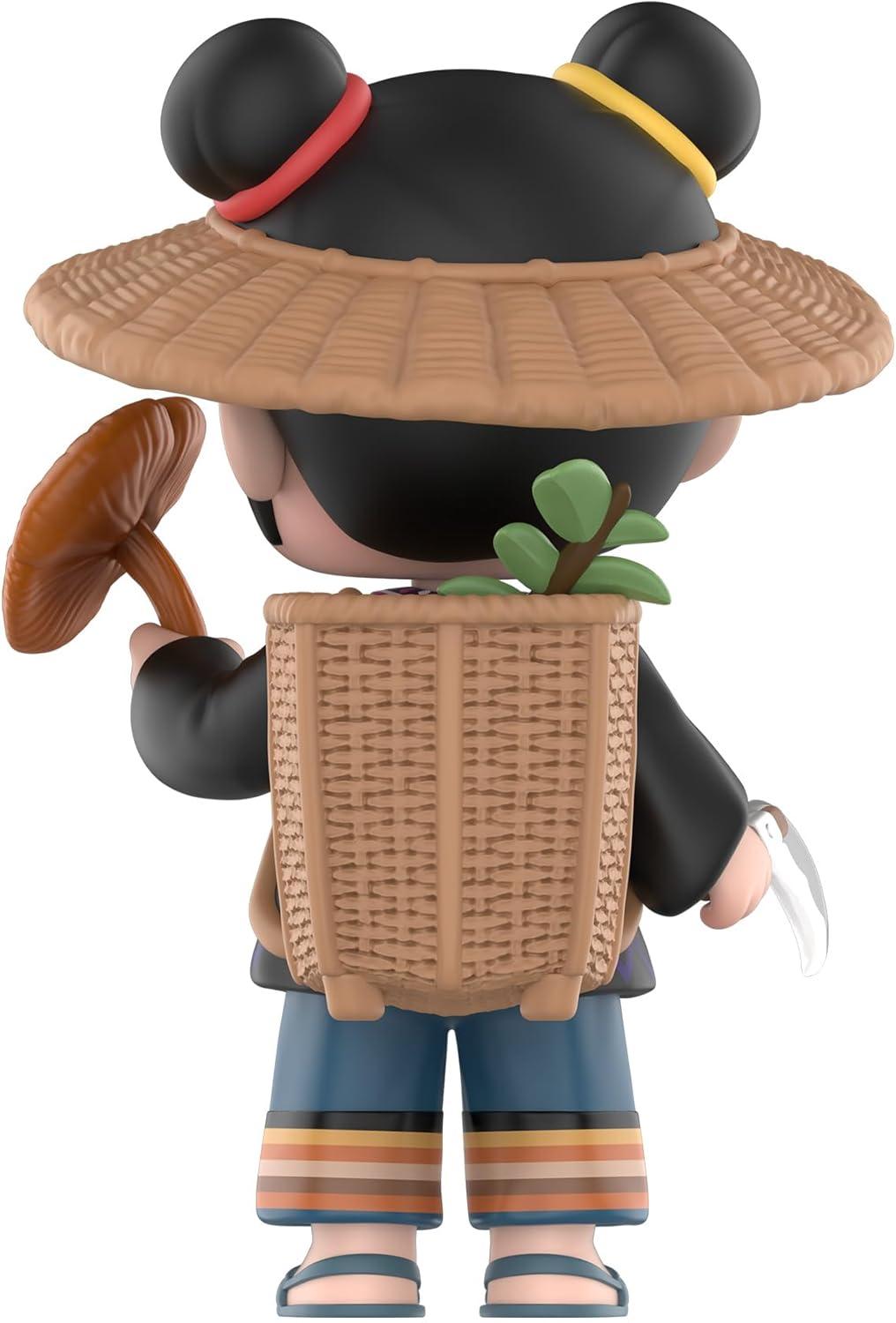 imagePOP MART Molly Chinese HerbalLing Zhi Figure 315 inches Height Toys for Modern Home Decor Collectible Toy Set for Desk Accessories