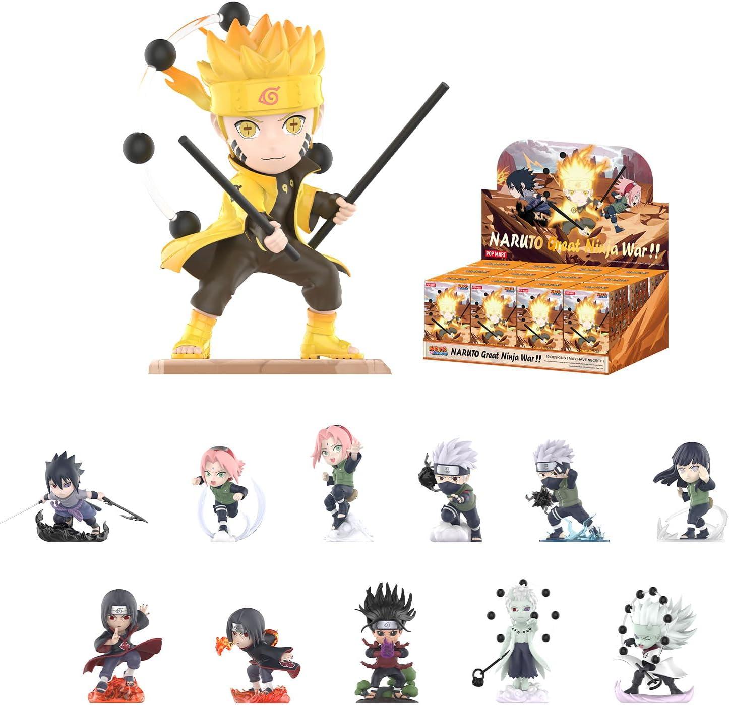 imagePOP MART Naruto Ninkai Taisen Series Figures 12PCs Blind Box Figures Random Design Action Figures Collectible Toys Home Decorations Holiday Birthday Gifts Whole SetNaruto Ninkai Taisen Series