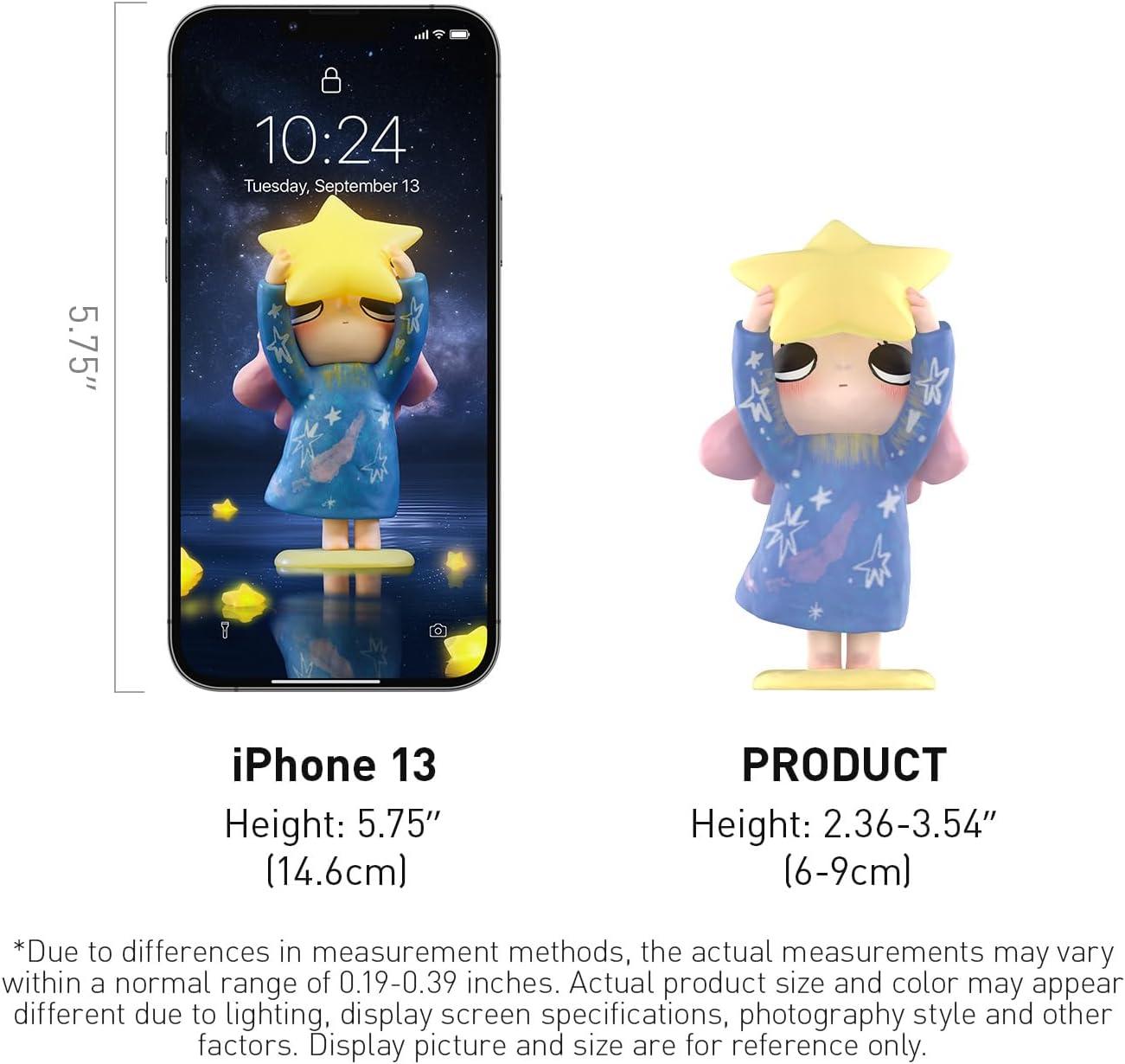 imagePOP MART Nyota Growing up by Your Way Series Figures 12PCs Blind Box Figures Random Design Action Figures Collectible Toys Home Decorations Holiday Birthday Gifts Whole SetNyota Growing Up By Your Way Series Figures