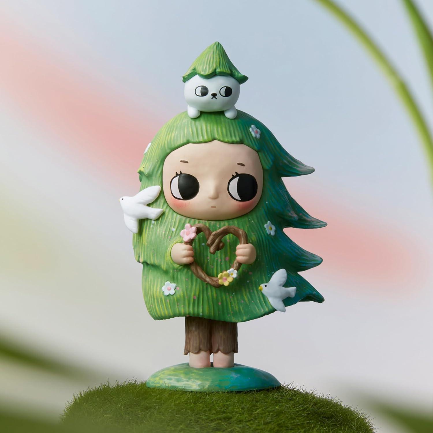 imagePOP MART Nyota Love Comes with The Wind Figure 394 inches Height Toys for Modern Home Decor Collectible Toy for Desk Decor Gift for Girlfriend 1PC