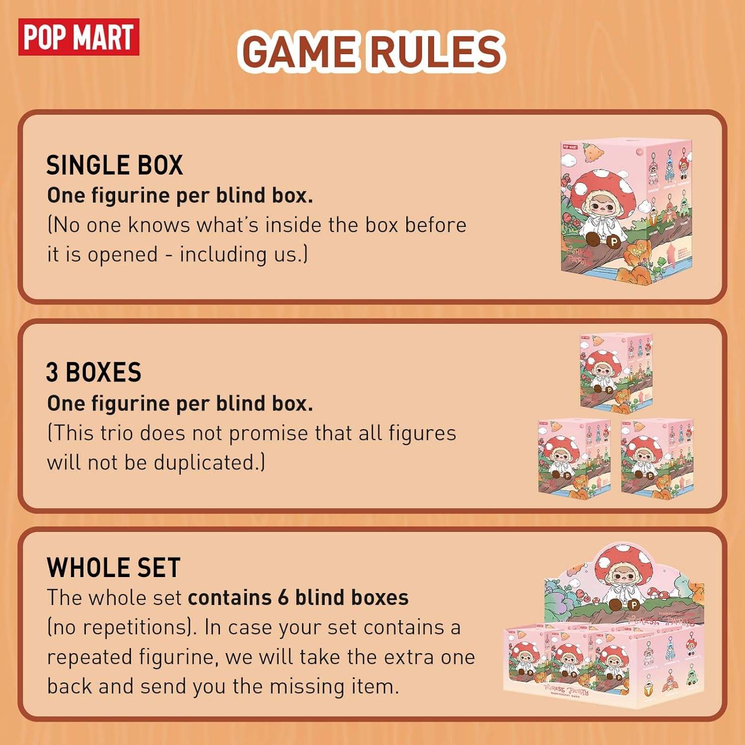 imagePOP MART PUCKY Forest Party Vinyl Plush Pendant Blind Box Figures Random Design Toys for Modern Home Decor Collectible Toy Set for Desk Accessories 1PC