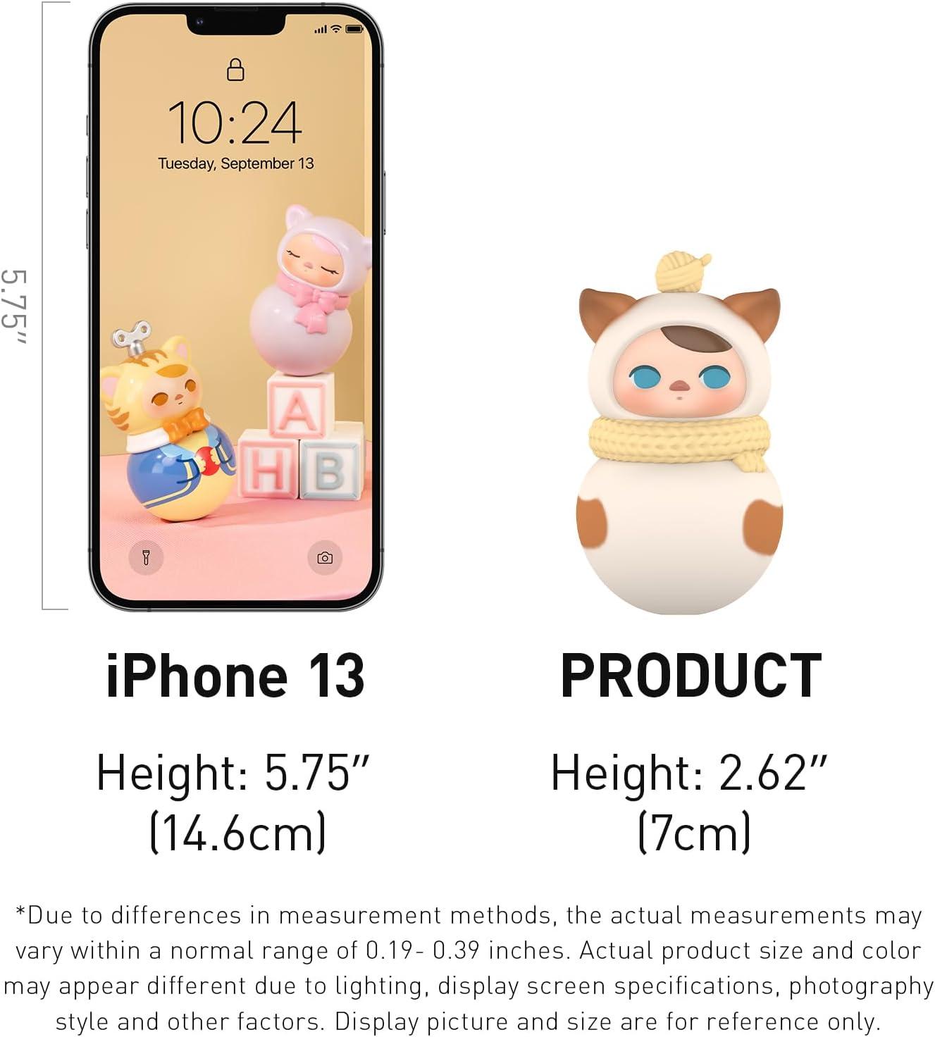 imagePOP MART PUCKY RolyPoly Kitty Series Figures 16PCs PUCKY Blind Box Figures Random Design Action Figures Collectible Toys Home Decorations Holiday Birthday Gifts Whole SetPucky Rolypoly Kitty Series Figures