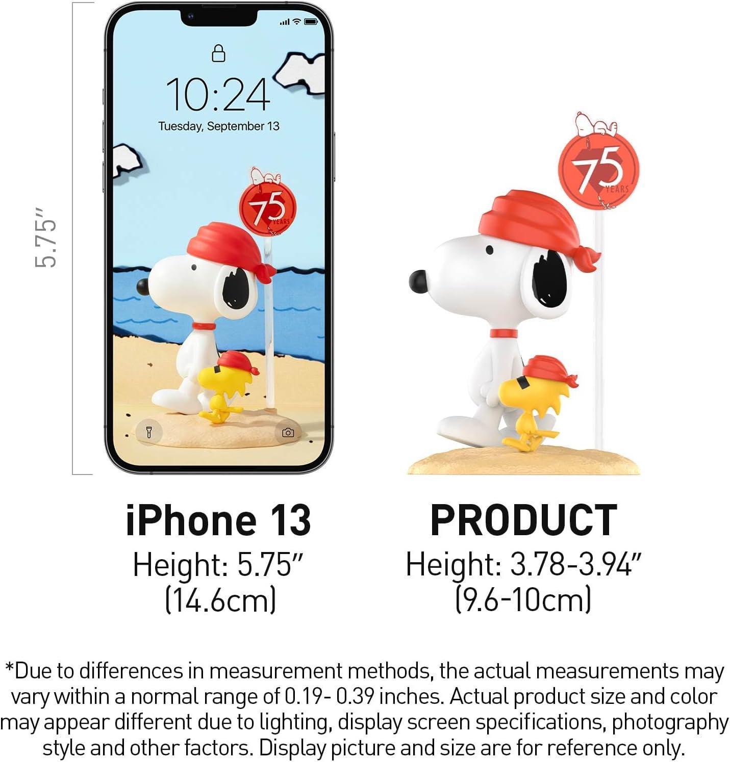 imagePOP MART Peanuts 75th Anniversary  Snoopy Comic Life Series Blind Box Figures Random Design Action Figures Collectible Toys Home Decorations Holiday Birthday Gifts for Girls and Boys Single BoxPeanuts 75th Anniversary  Snoopy Comic Life