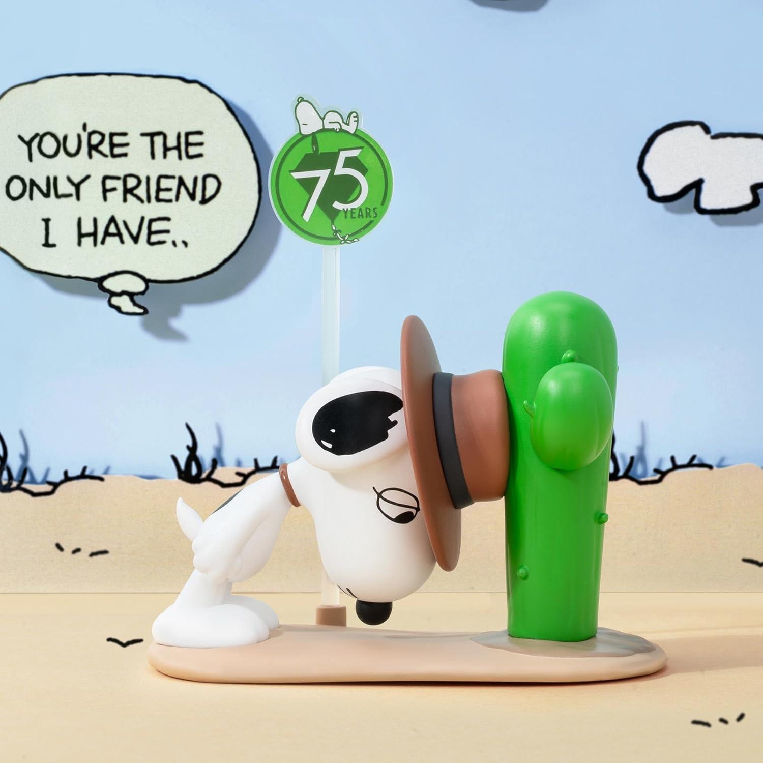 imagePOP MART Peanuts 75th Anniversary  Snoopy Comic Life Series Blind Box Figures Random Design Action Figures Collectible Toys Home Decorations Holiday Birthday Gifts for Girls and Boys Single BoxPeanuts 75th Anniversary  Snoopy Comic Life