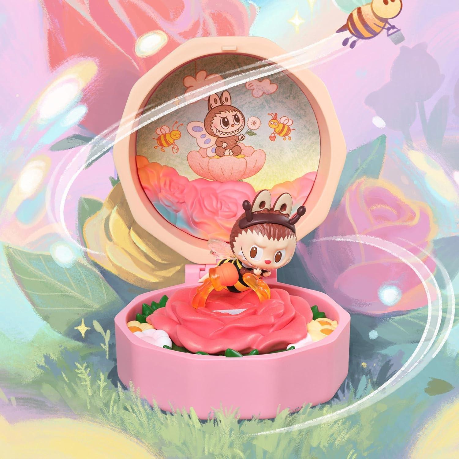 imagePOP MART Romantic Ring Box Series 4 Scene Sets Blind Box Figures Collectible Toys Home Decorations Holiday Birthday Gifts for Girls and Boys Whole SetRomantic Ring Box Series 4 Scene Sets