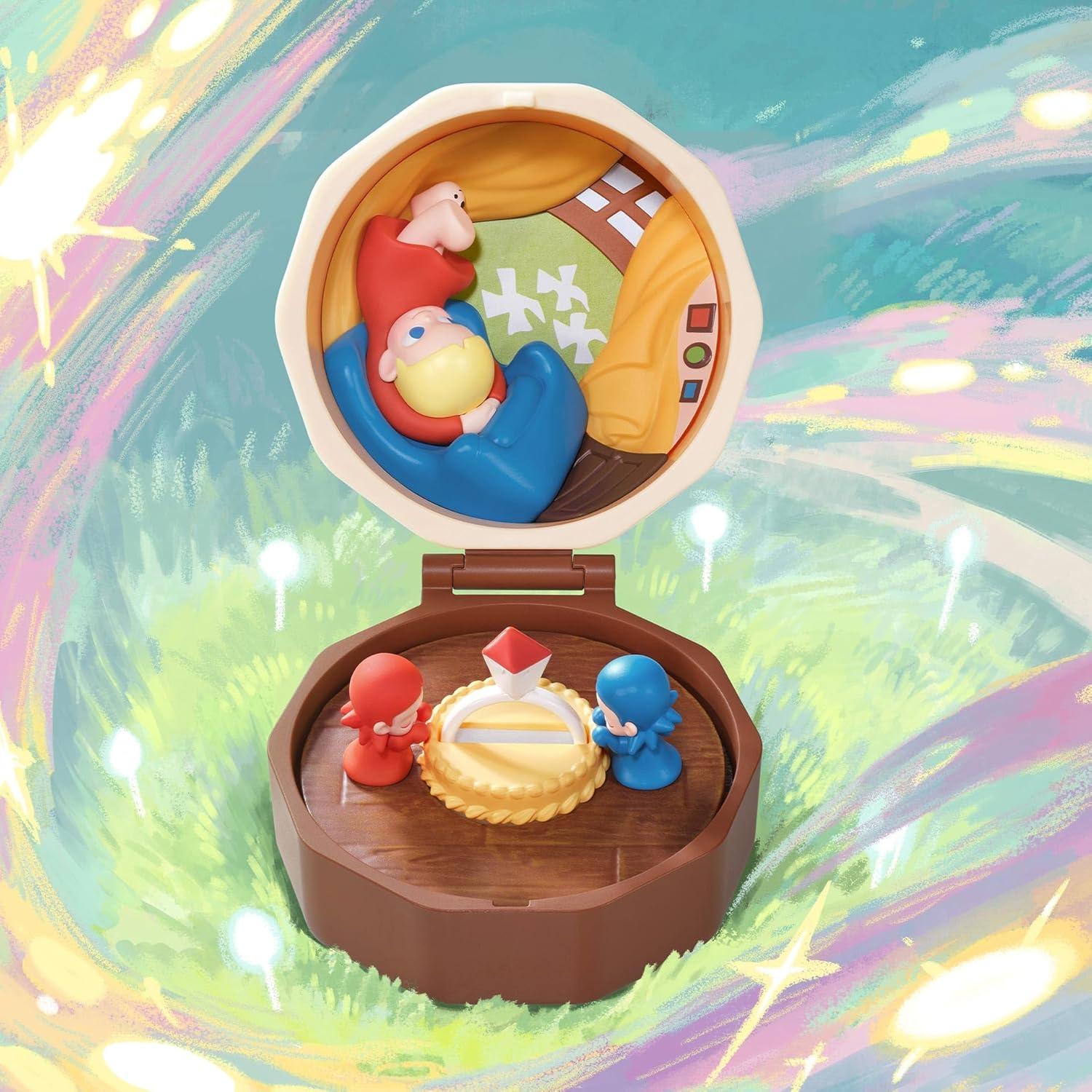 imagePOP MART Romantic Ring Box Series 4 Scene Sets Blind Box Figures Collectible Toys Home Decorations Holiday Birthday Gifts for Girls and Boys Whole SetRomantic Ring Box Series 4 Scene Sets