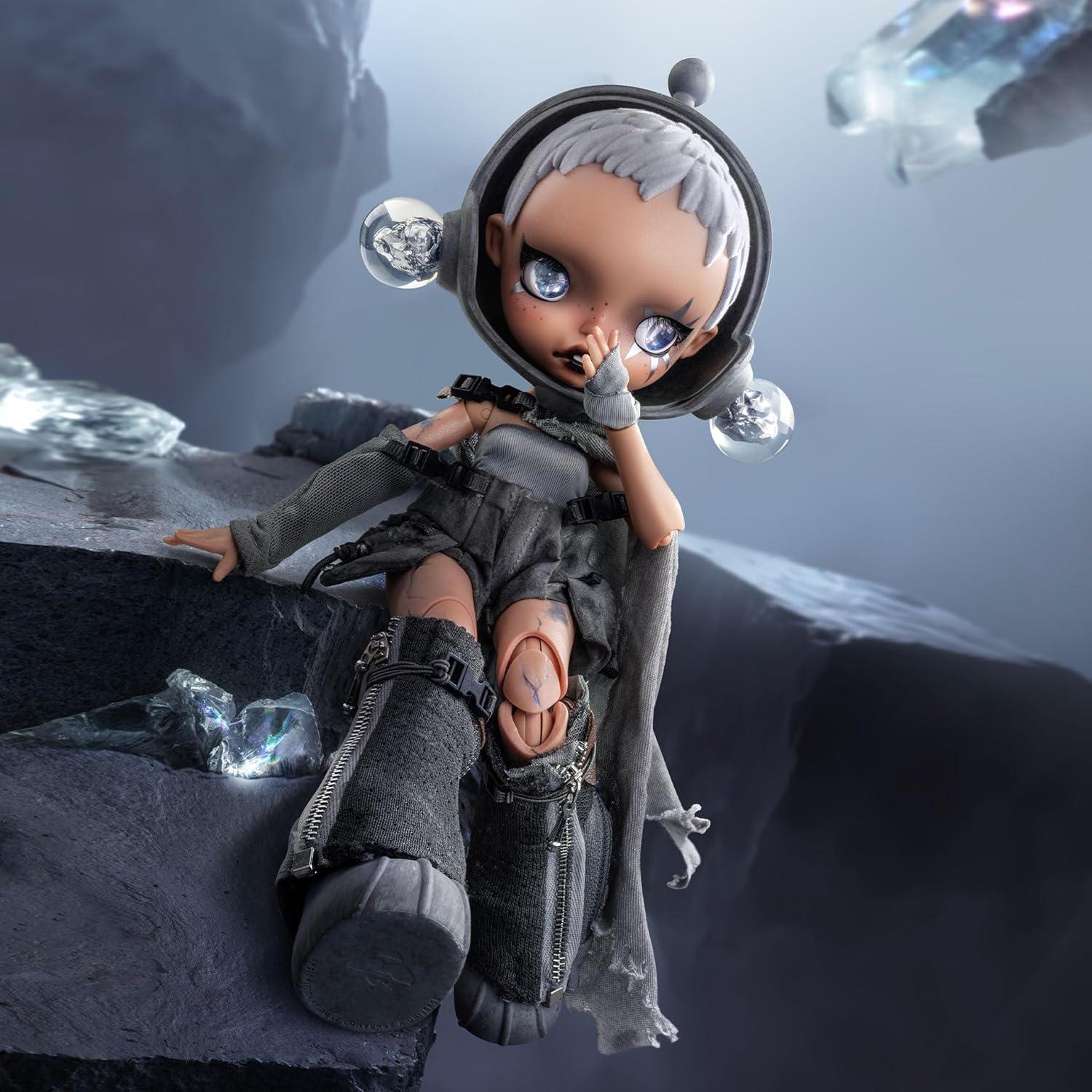 imagePOP MART SKULLPANDA  HAMCUS 16 Action Figure BJD Doll Toys for Modern Home Decor Collectible Toy Set for Desk Accessories