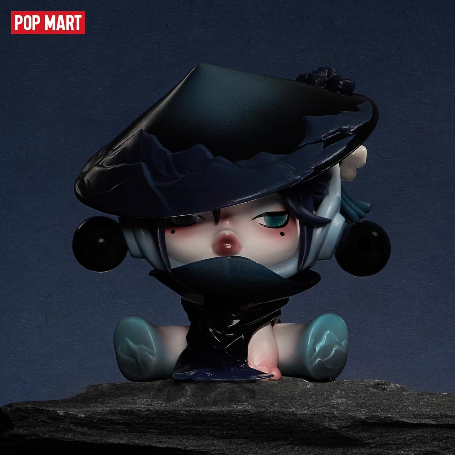 imagePOP MART SKULLPANDA The Ink Plum Blossom Series Figures 12PCs SKULLPANDA Blind Box Figures Random Design Action Figures Collectible Toys Home Decorations Holiday Birthday Gifts Whole SetThe Ink Plum Blossom