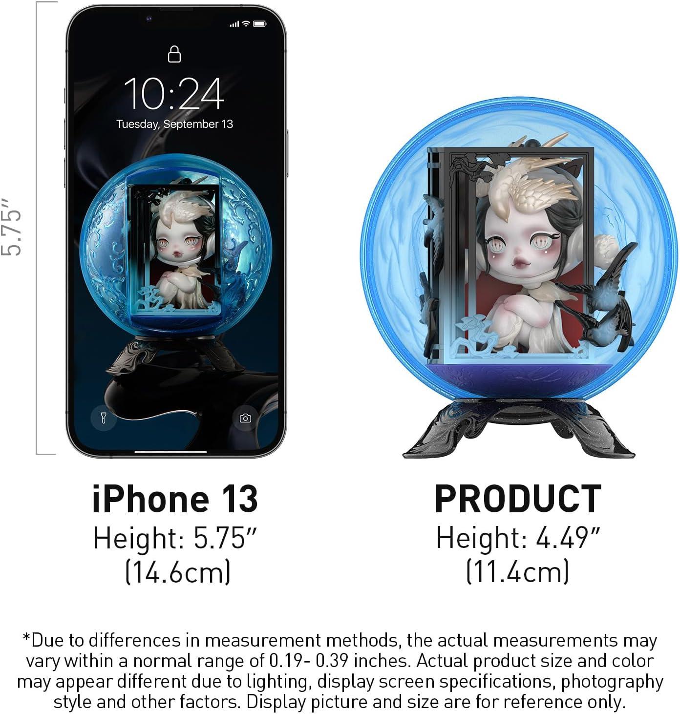 imagePOP MART SKULLPANDA The Mirage Series Figures Blind Box Figures Random Design Mystery Toys for Modern Home Decor Collectible Toy Set for Desk Accessories Single BoxSkullpanda the Mirage Series Figures