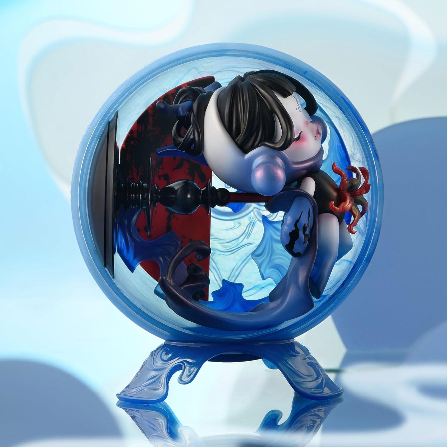 imagePOP MART SKULLPANDA The Mirage Series Figures Blind Box Figures Random Design Mystery Toys for Modern Home Decor Collectible Toy Set for Desk Accessories Single BoxSkullpanda the Mirage Series Figures