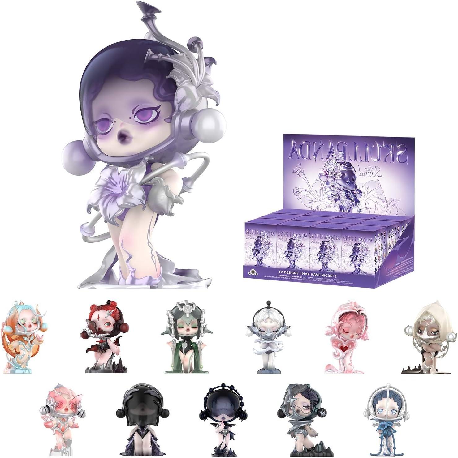 imagePOP MART SKULLPANDA The Sound Series Figures SKULLPANDA Blind Box Figures Random Design Action Figures Collectible Toys Home Decorations Holiday Birthday Gifts Single BoxSkullpanda the Sound