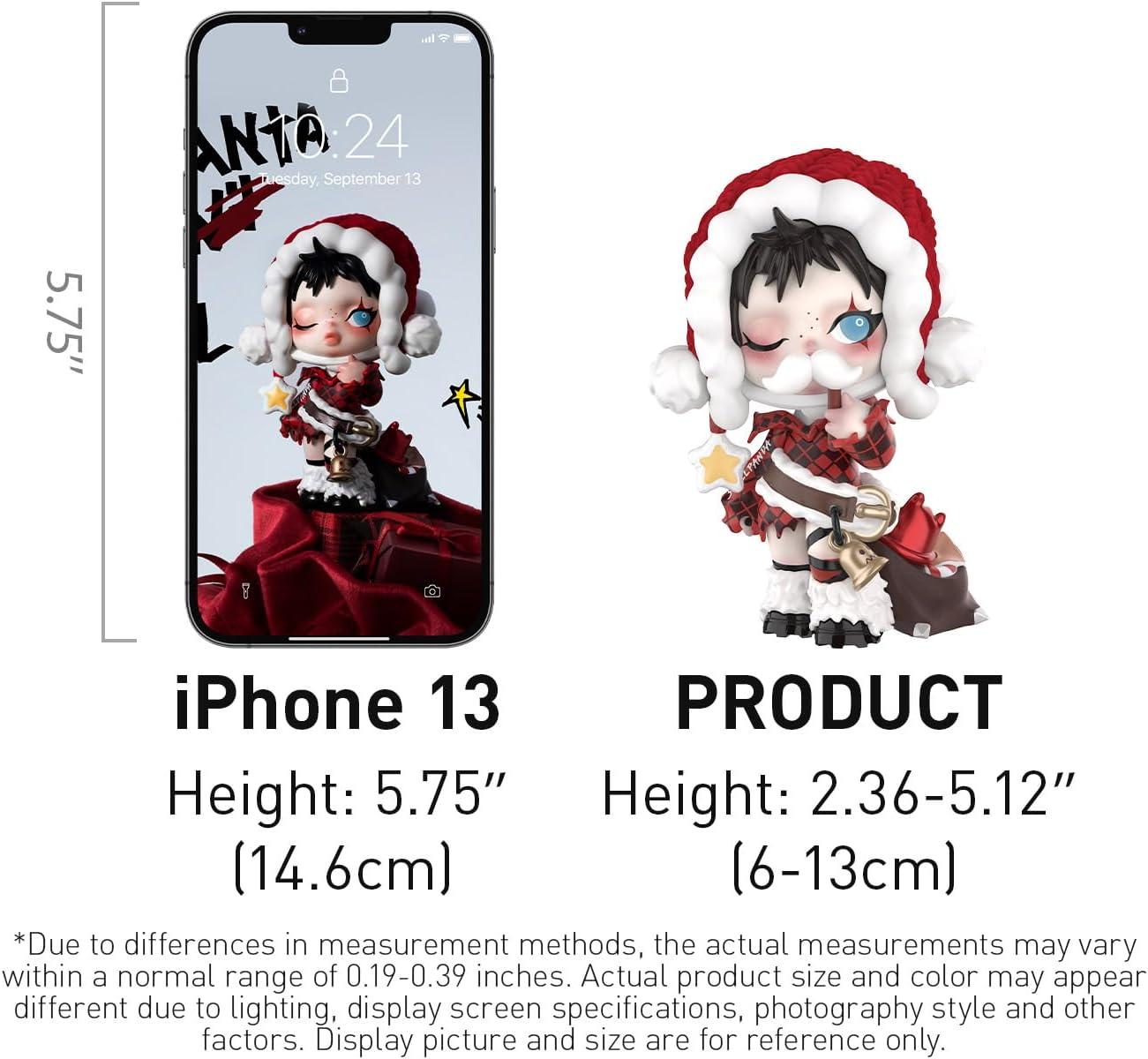 imagePOP MART SKULLPANDA Wishing Time Series Figures 9PCs Blind Box Figures Random Design Action Figures Collectible Toys Home Decorations Holiday Birthday Gifts Whole Set