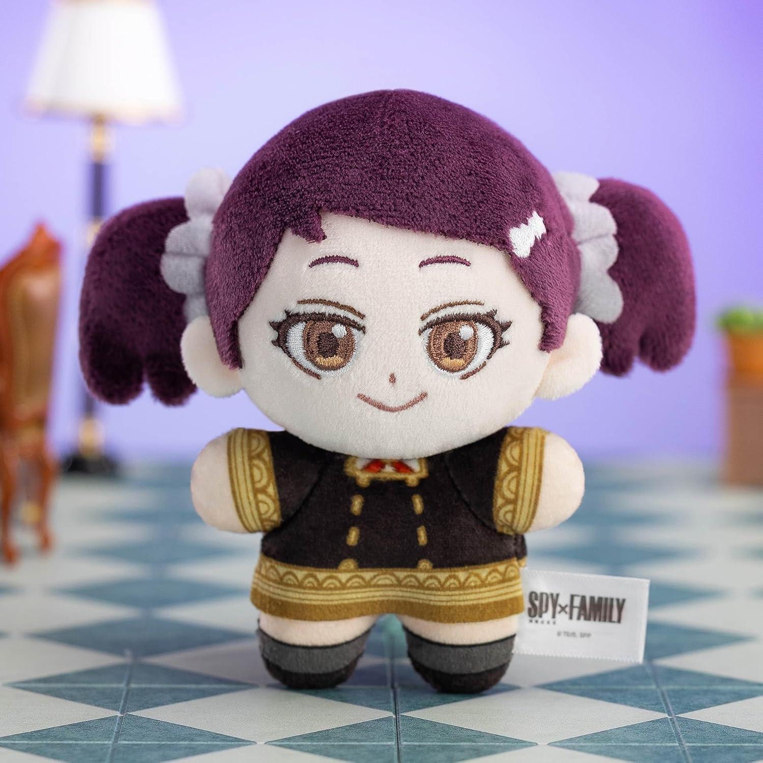 imagePOP MART SPY  Family Character Series Plush Blind Box Figures Anime Random Design Action Figures Collectible Toys Home Decorations Gift Choice Holiday Birthday Gifts for Girls and Boys Whole SetSpy  Family Character Series Plush Blind Box