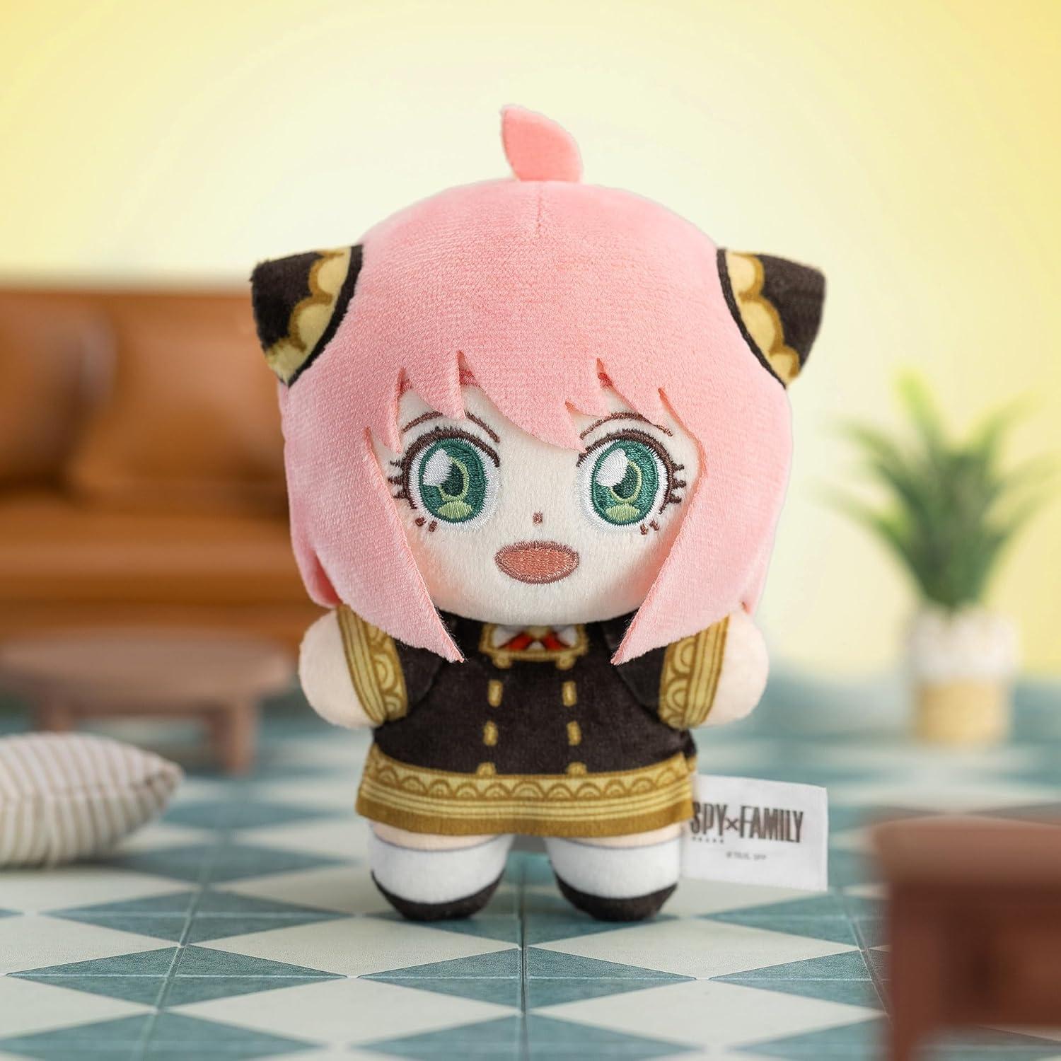 imagePOP MART SPY  Family Character Series Plush Blind Box Figures Anime Random Design Action Figures Collectible Toys Home Decorations Gift Choice Holiday Birthday Gifts for Girls and Boys Whole SetSpy  Family Character Series Plush Blind Box