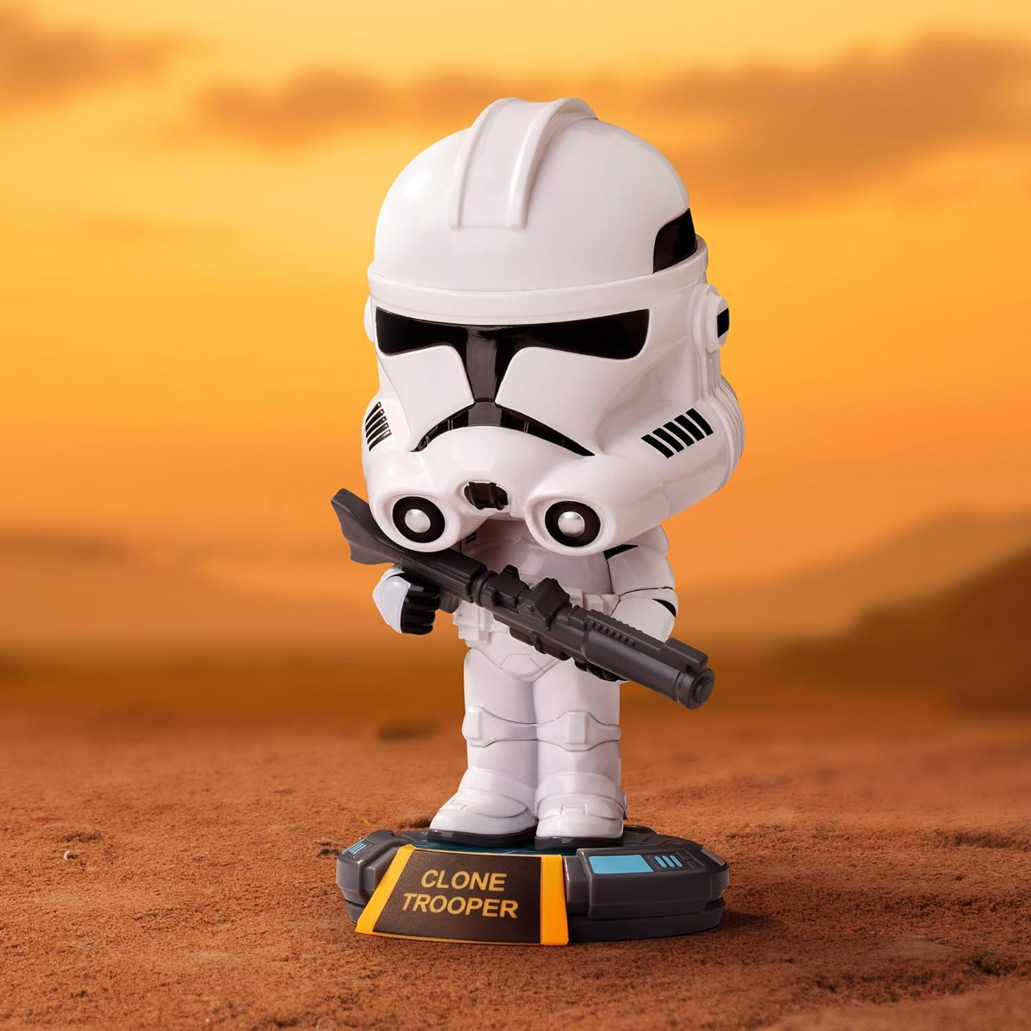 imagePOP MART Star Wars Bobblehead Series Blind Box Figures Random Design Action Figures Collectible Toys Home Decorations Single BoxStar Wars Bobblehead Series Figures