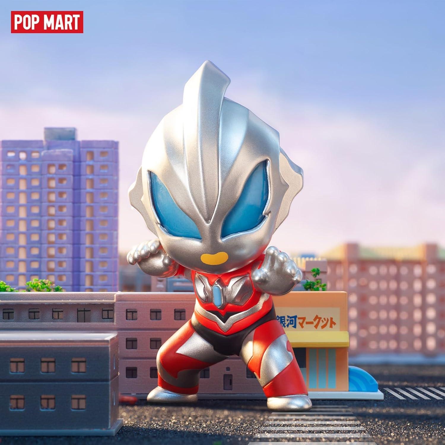 imagePOP MART Ultraman  New Generation Heroes 19 Set Collection Toys Random Box Gift for Birthday Christmas Party Holiday Home Decoration